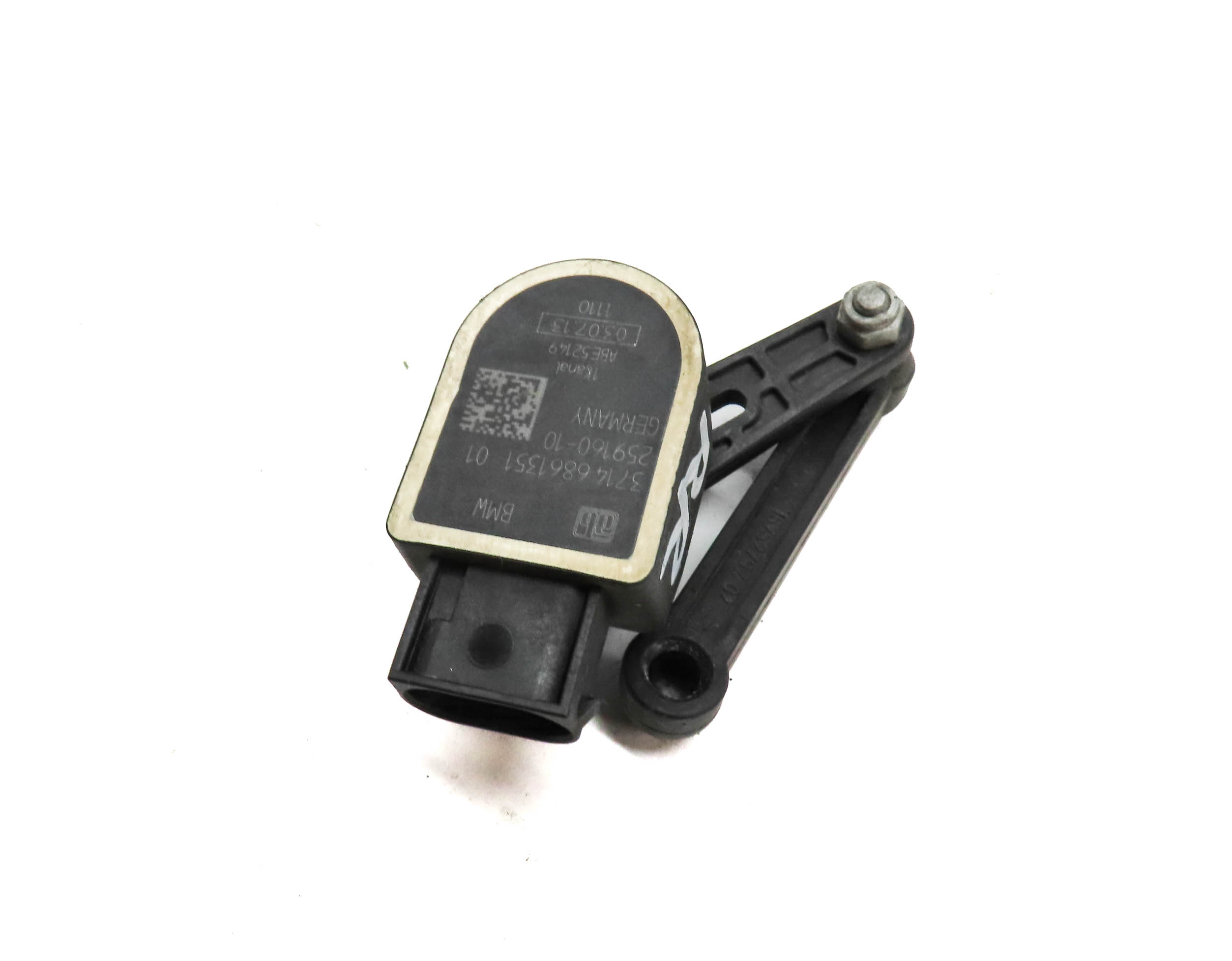 2014 BMW 650i GRAN COUPE (F06) REAR RIGHT SUSPENSION HEIGHT LEVEL SENSOR — exact item pictured